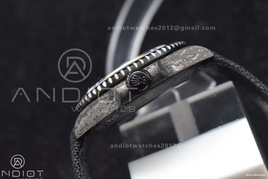 Edition OMF All GMT DIW Black Black on SA3186 Nylon Black 423 Carbon Practical CHS Best Dial Strap 0831